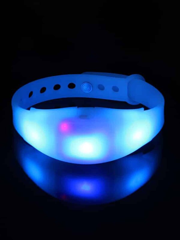 logotipo da pulseira led