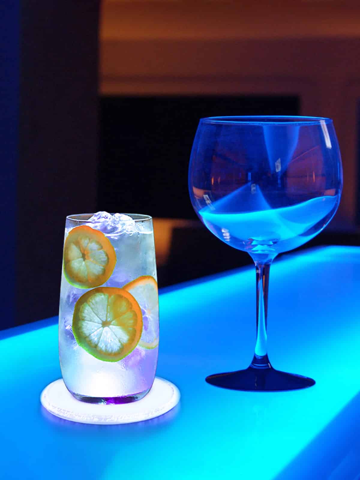 porta-copos led