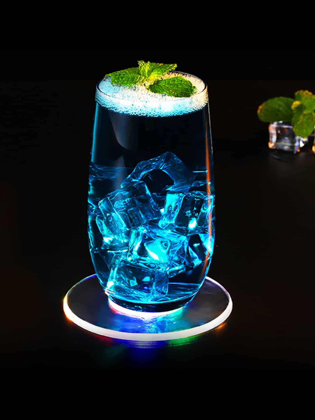 iluminar porta-copos