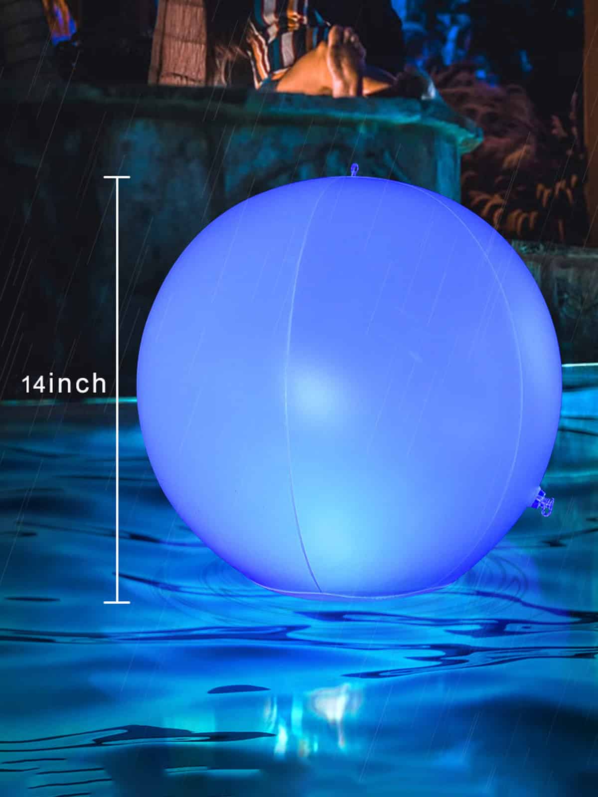 luzes de piscina flutuante para piscina
