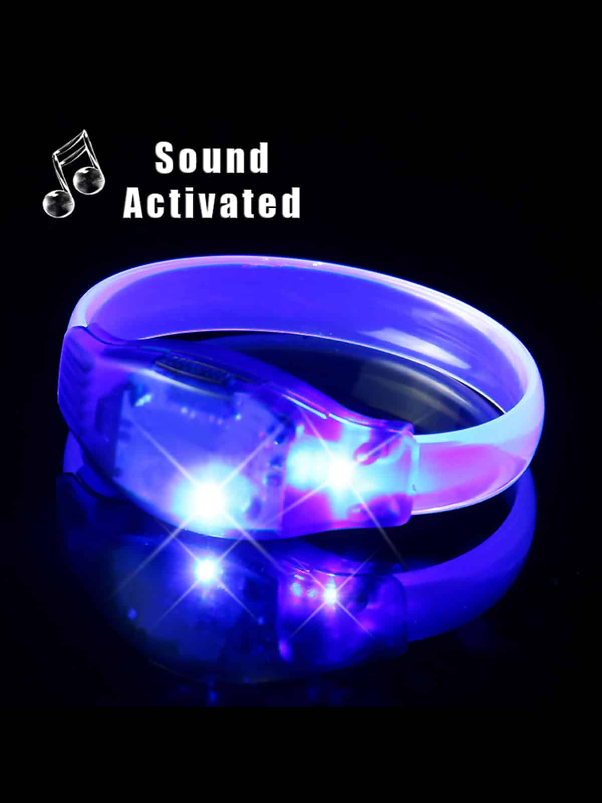 pulseira de silicone led