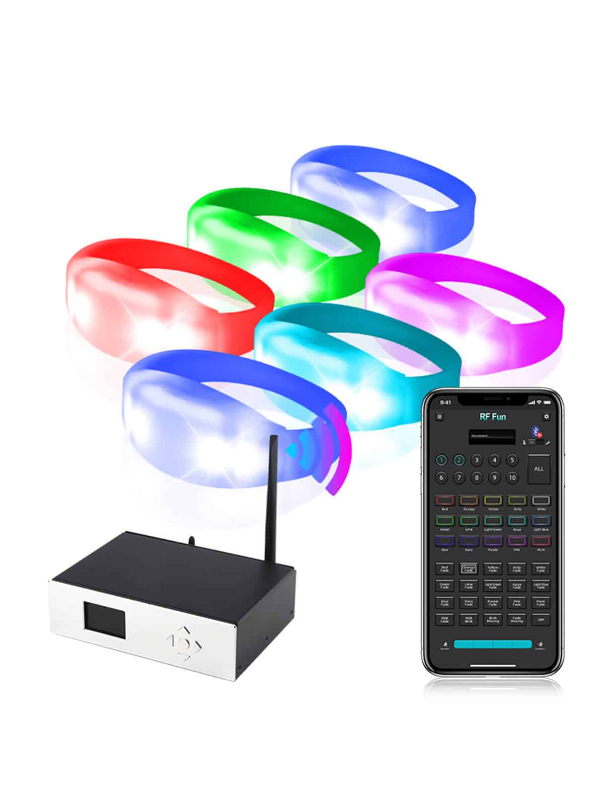 pulseira led de concerto